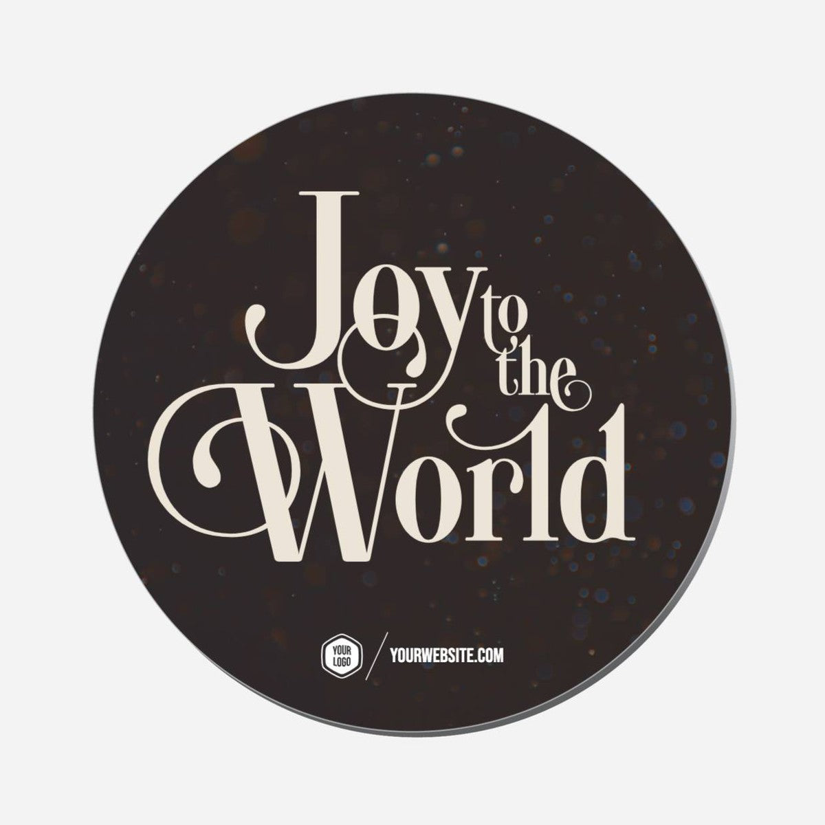 Joy To The World - Circle Shape Preview
