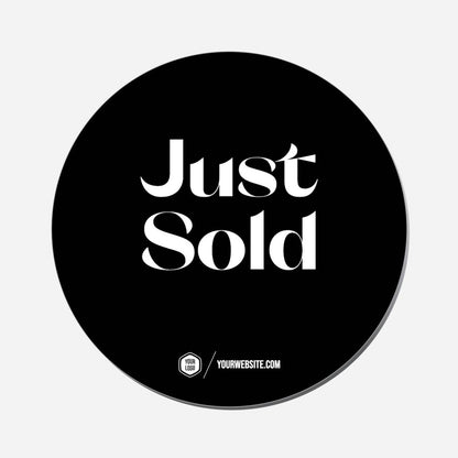 Just Sold - Circle Shape Preview
