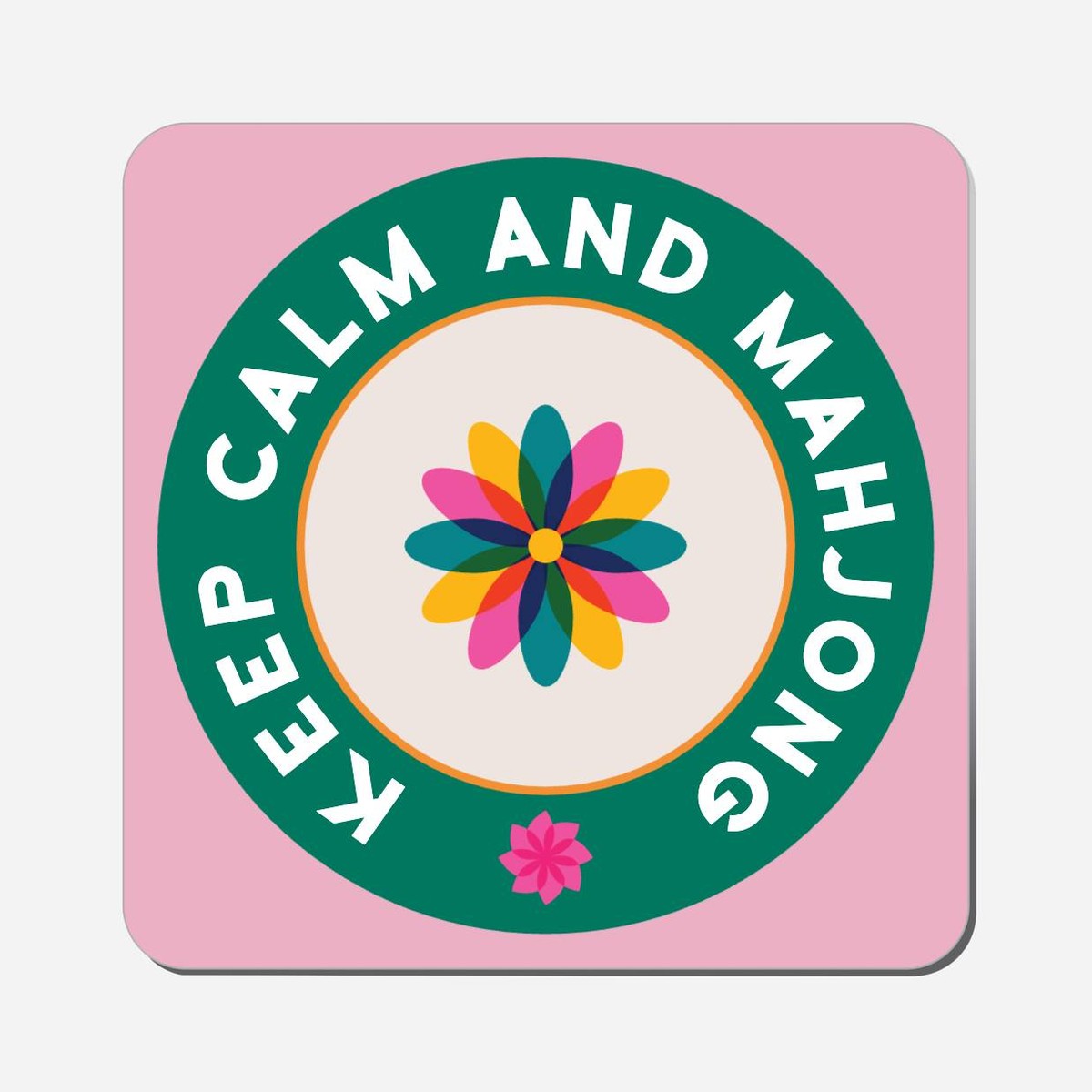 Keep Calm And Mahjong - Classic Shape Preview