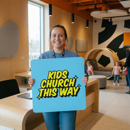 Kids Check-In Set — 3 Signs