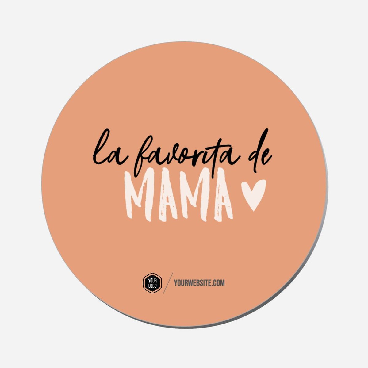 La Favorita De Mama - Circle Shape Preview