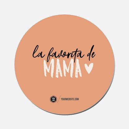 La Favorita De Mama - Circle Shape Preview