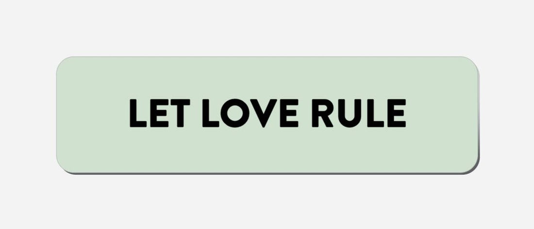 Let Love Rule - Classic Shape Preview