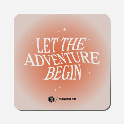 Let The Adventure Begin - Classic Shape Preview