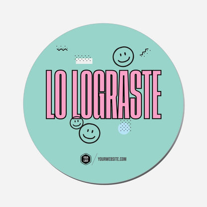 Lo Lograste - Circle Shape Preview