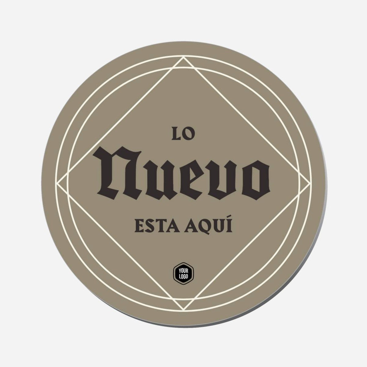 Lo Nuevo Esta Aquí - Circle Shape Preview