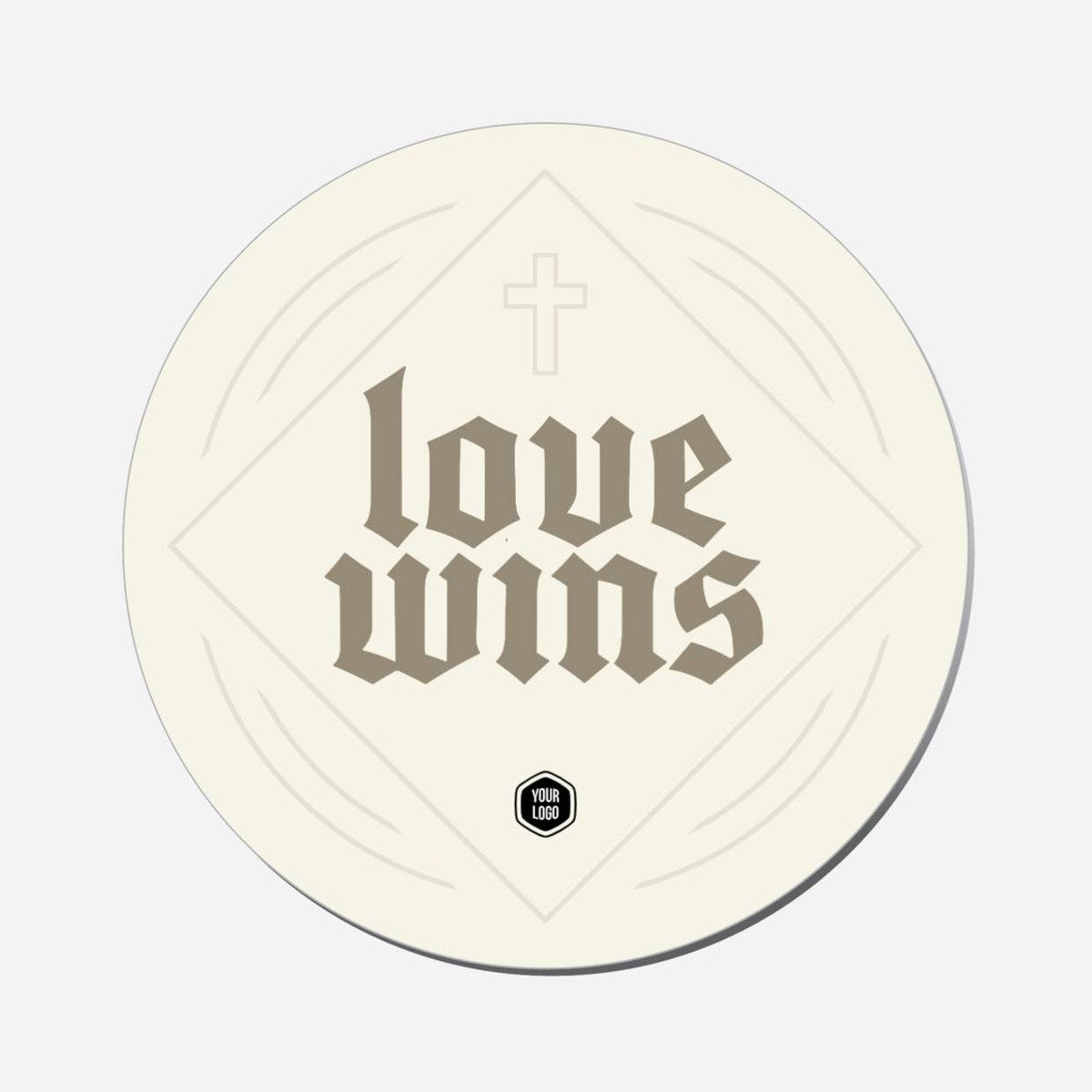 Love Wins - Circle Shape Preview