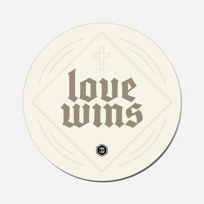 Love Wins - Circle Shape Preview