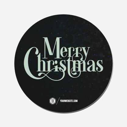 Merry Christmas - Circle Shape Preview