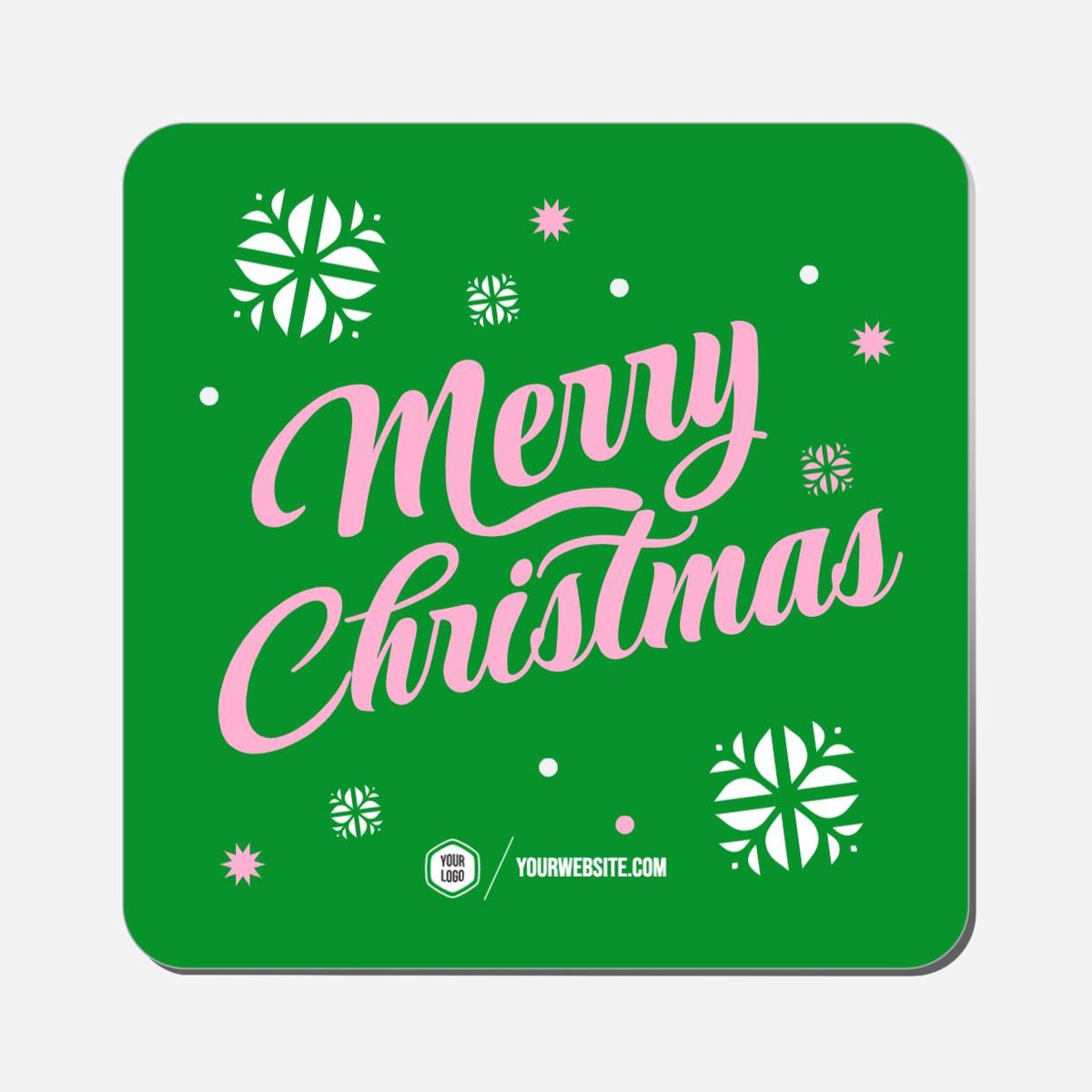 Merry Christmas - Classic Shape Preview