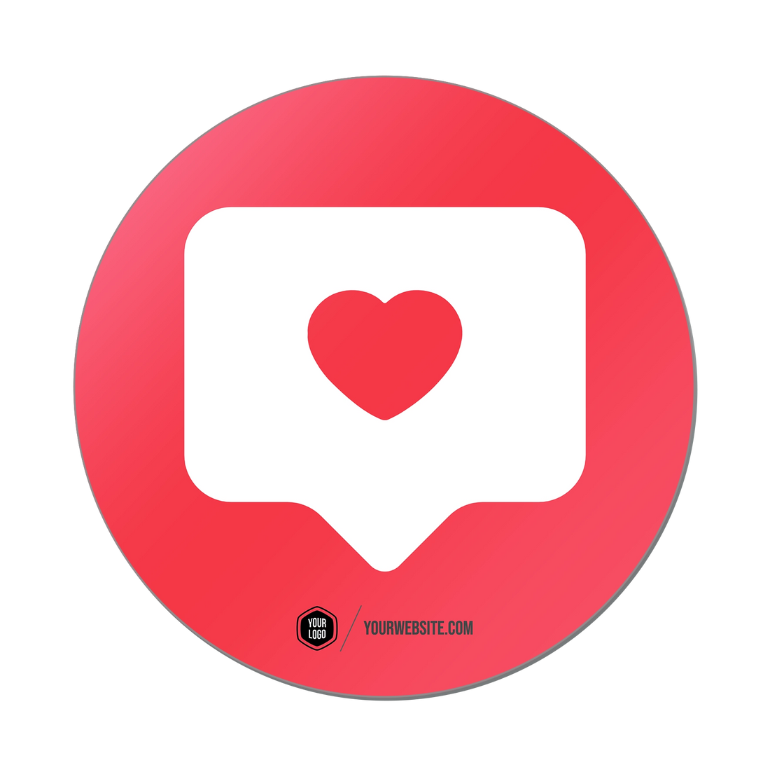 Instagram Heart Like Popsigns