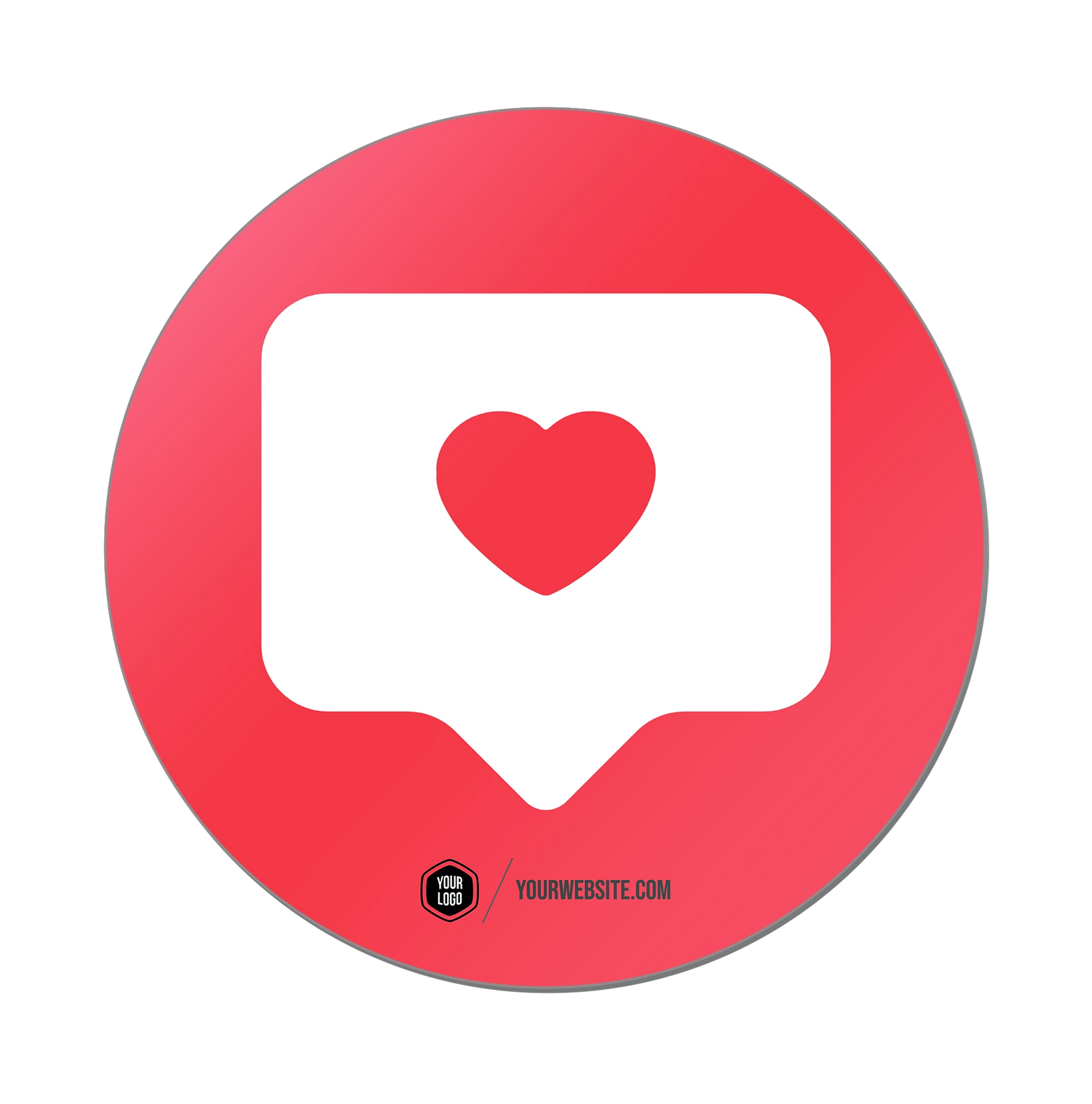 Instagram Heart Like Popsigns