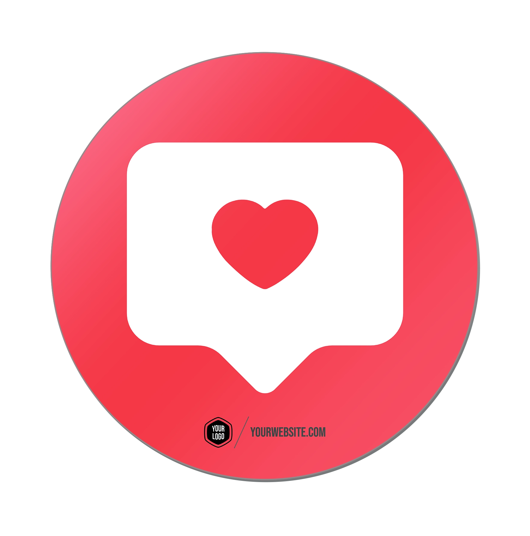 Instagram Heart Like Popsigns