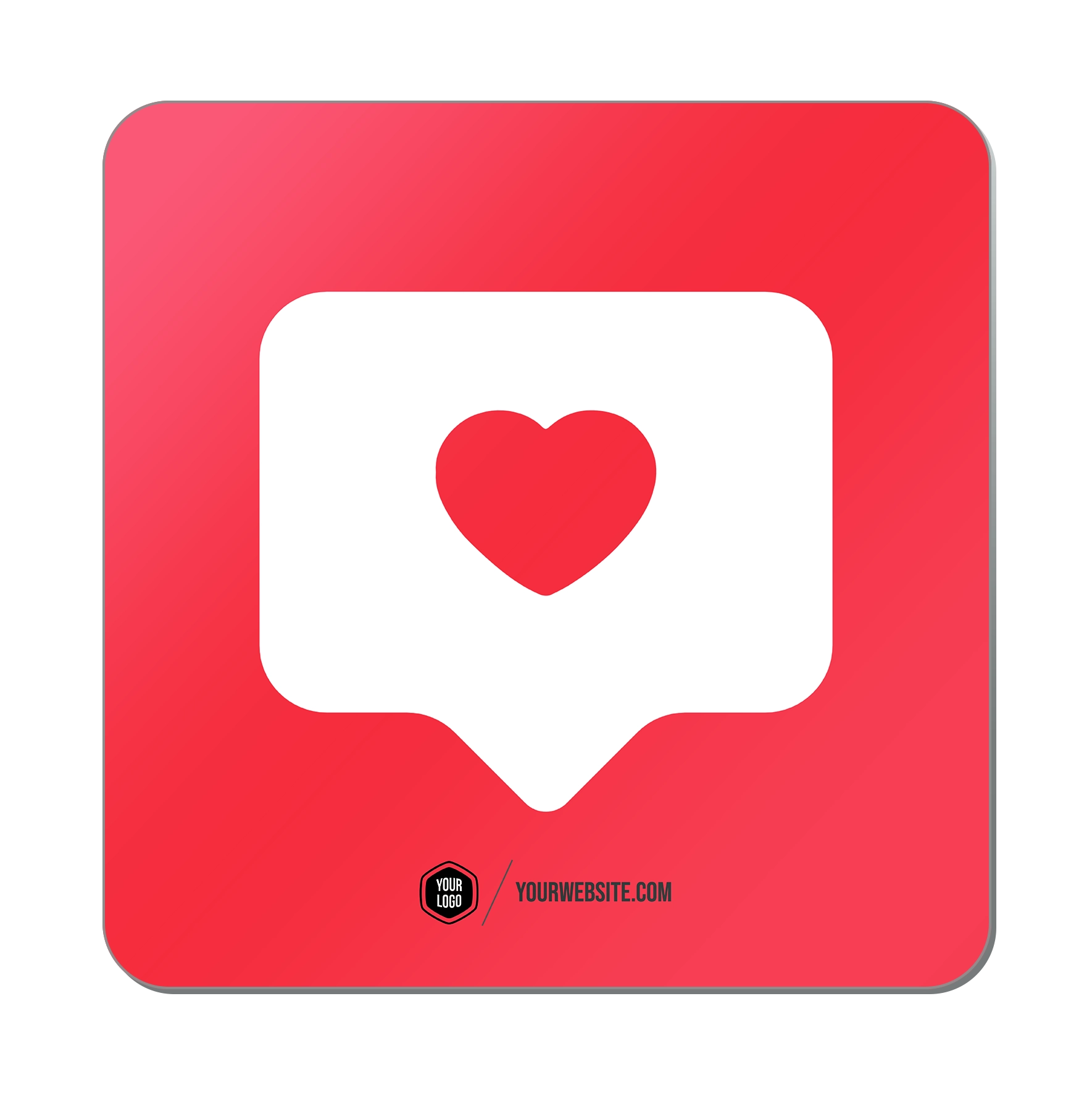 Instagram Heart Like Popsigns