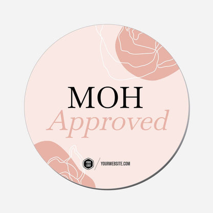 MOH Approved - Circle Shape Preview