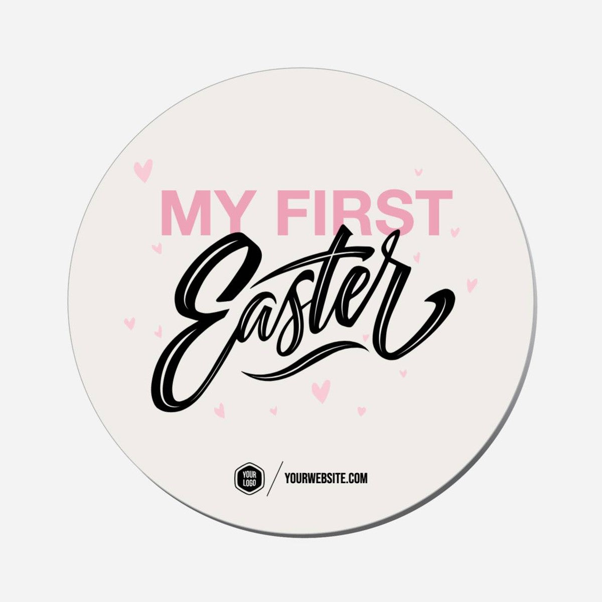 My First Easter - Circle Shape Preview