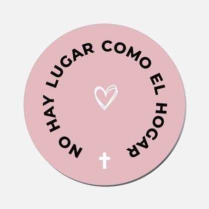 No Hay Lugar Como El Hogar - Circle Shape Preview