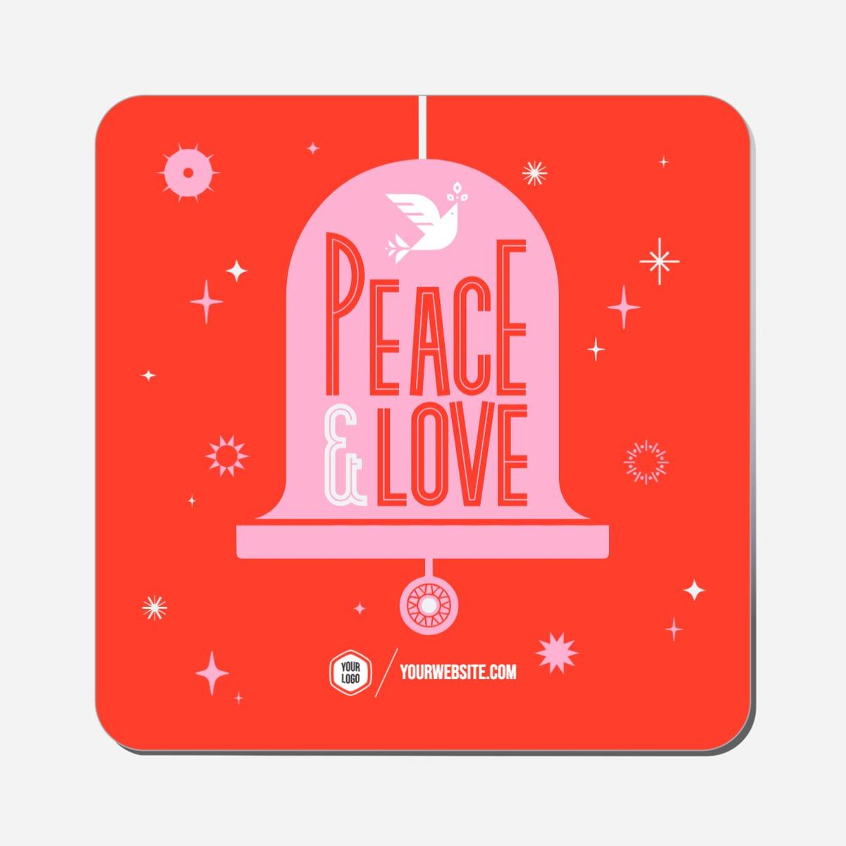 Peace & Love | Handheld Signs | Popsigns – Popsigns Studio
