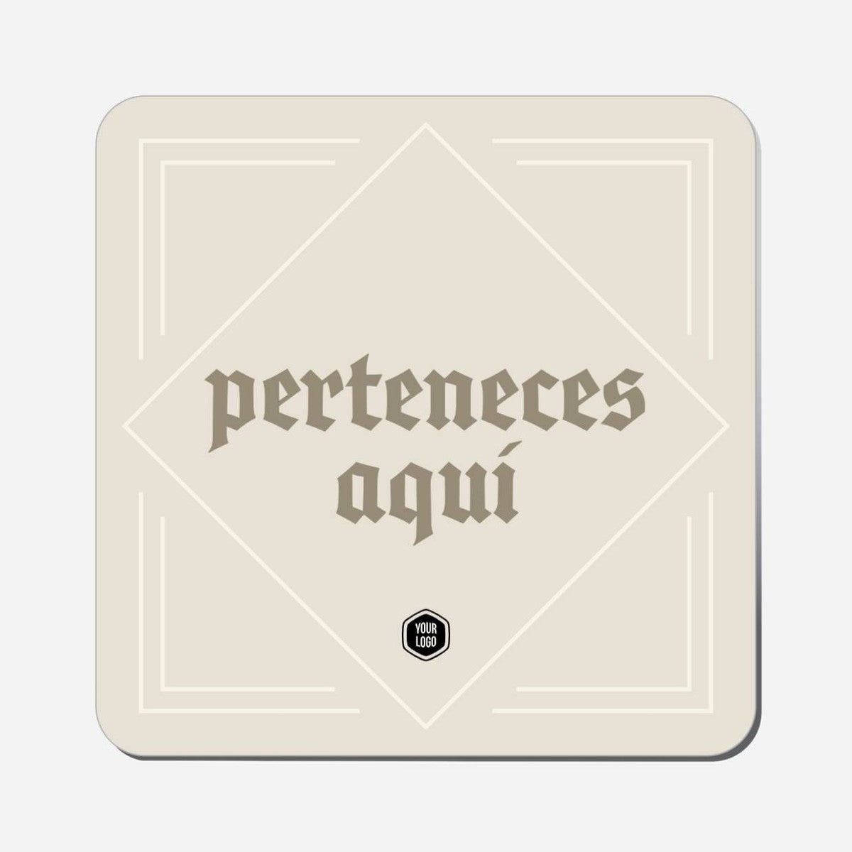 Perteneces Aquí - Classic Shape Preview
