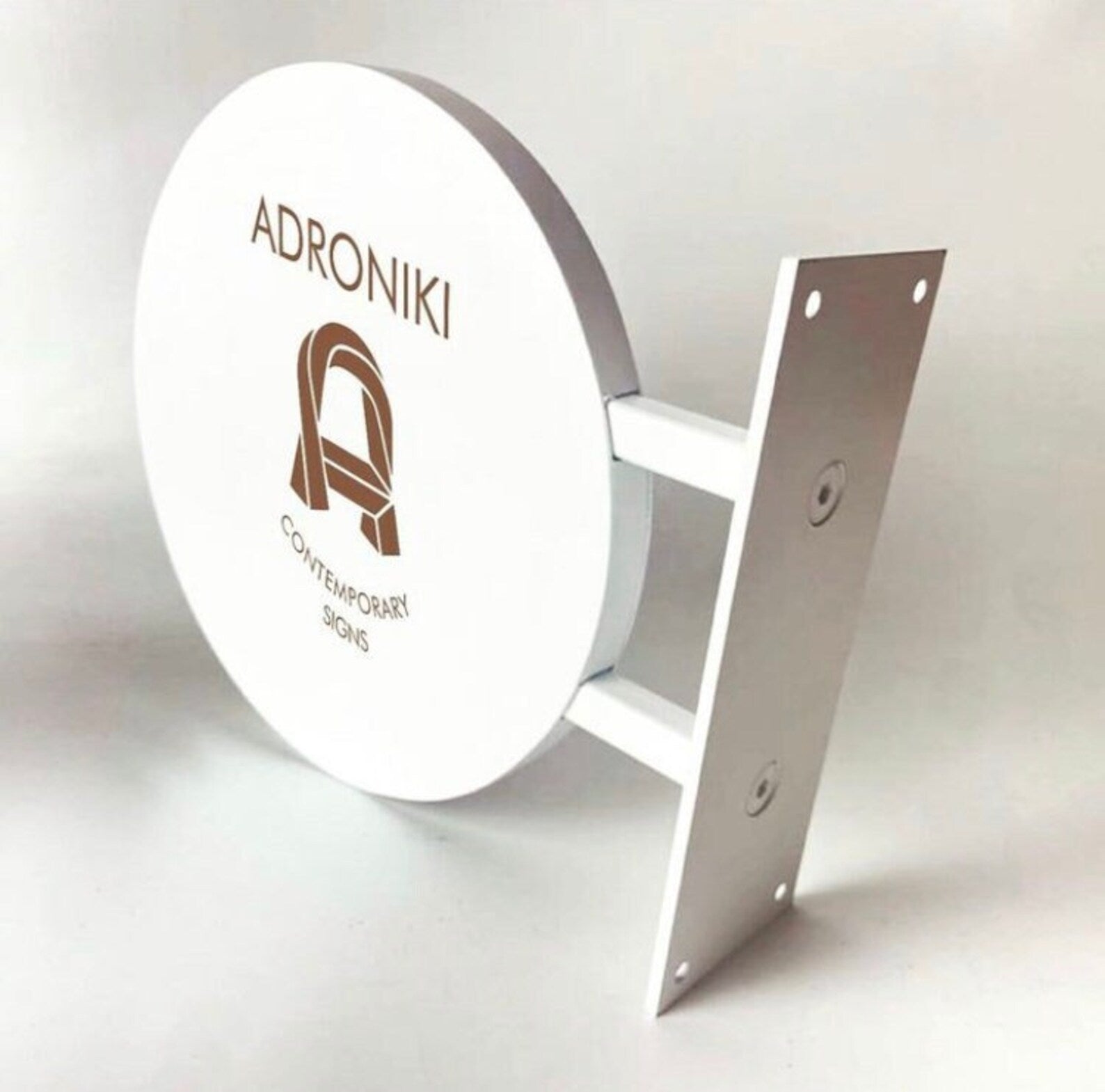 Custom Metal Business Logo Sign – Outdoor Storefront Sign