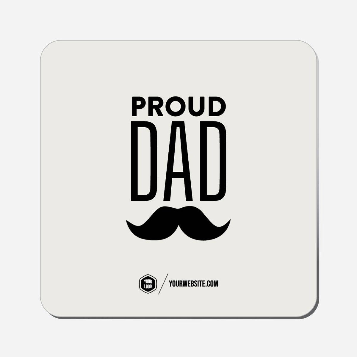 Proud Dad - Classic Shape Preview