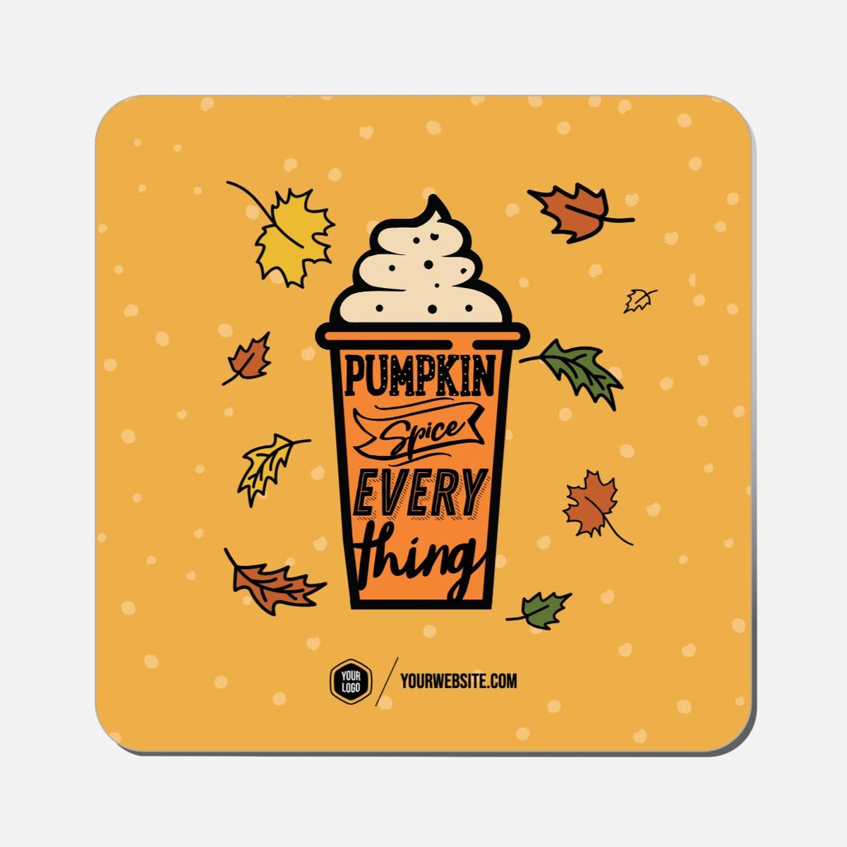 Pumpkin Spice Everything - Classic Shape Preview