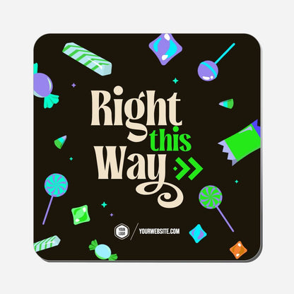 Right This Way (Right Arrows) - Classic Shape Preview