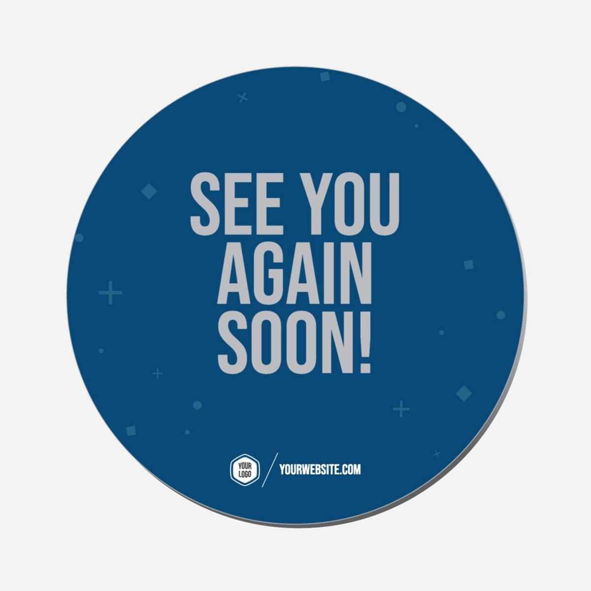 See You Again Soon! - Circle Shape Preview