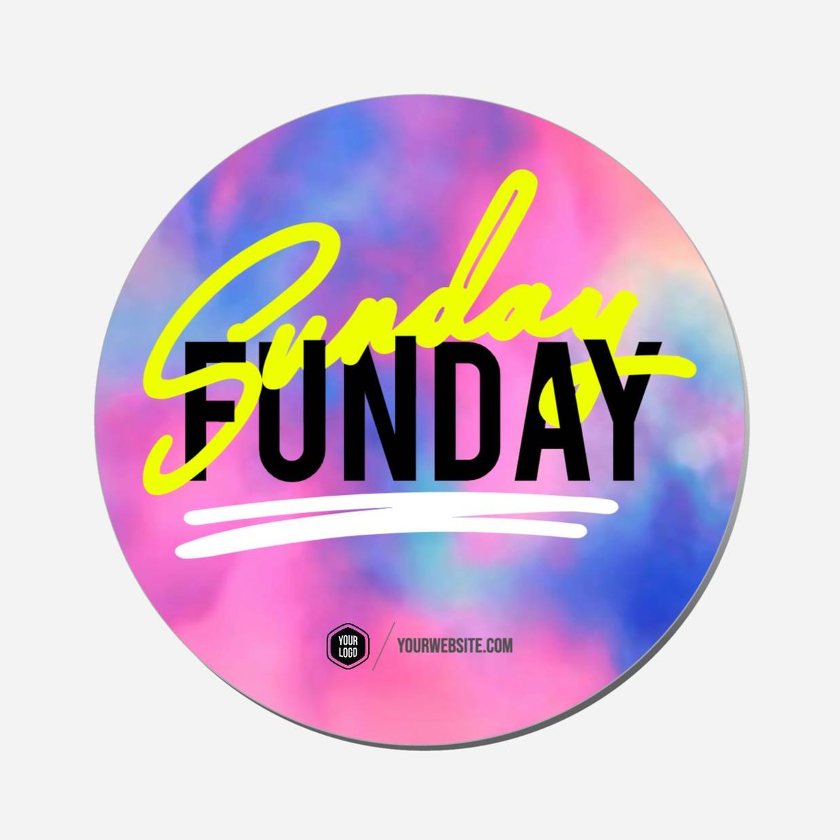 Sunday Funday - Circle Shape Preview