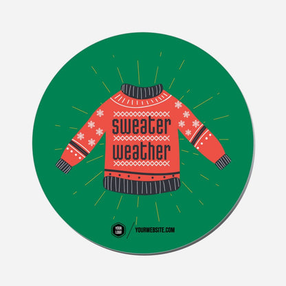 Sweater Weather - Circle Shape Preview