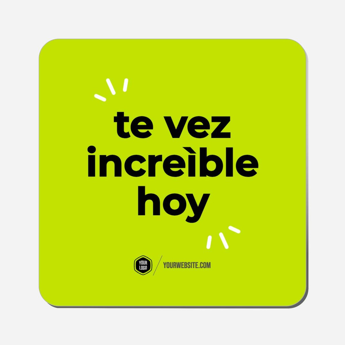 Te Vez Increíble Hoy - Classic Shape Preview