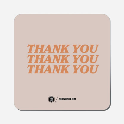 Thank You Thank You Thank You - Classic Shape Preview