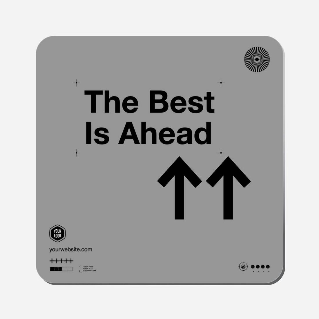 The Best Is Ahead - Classic Shape Preview