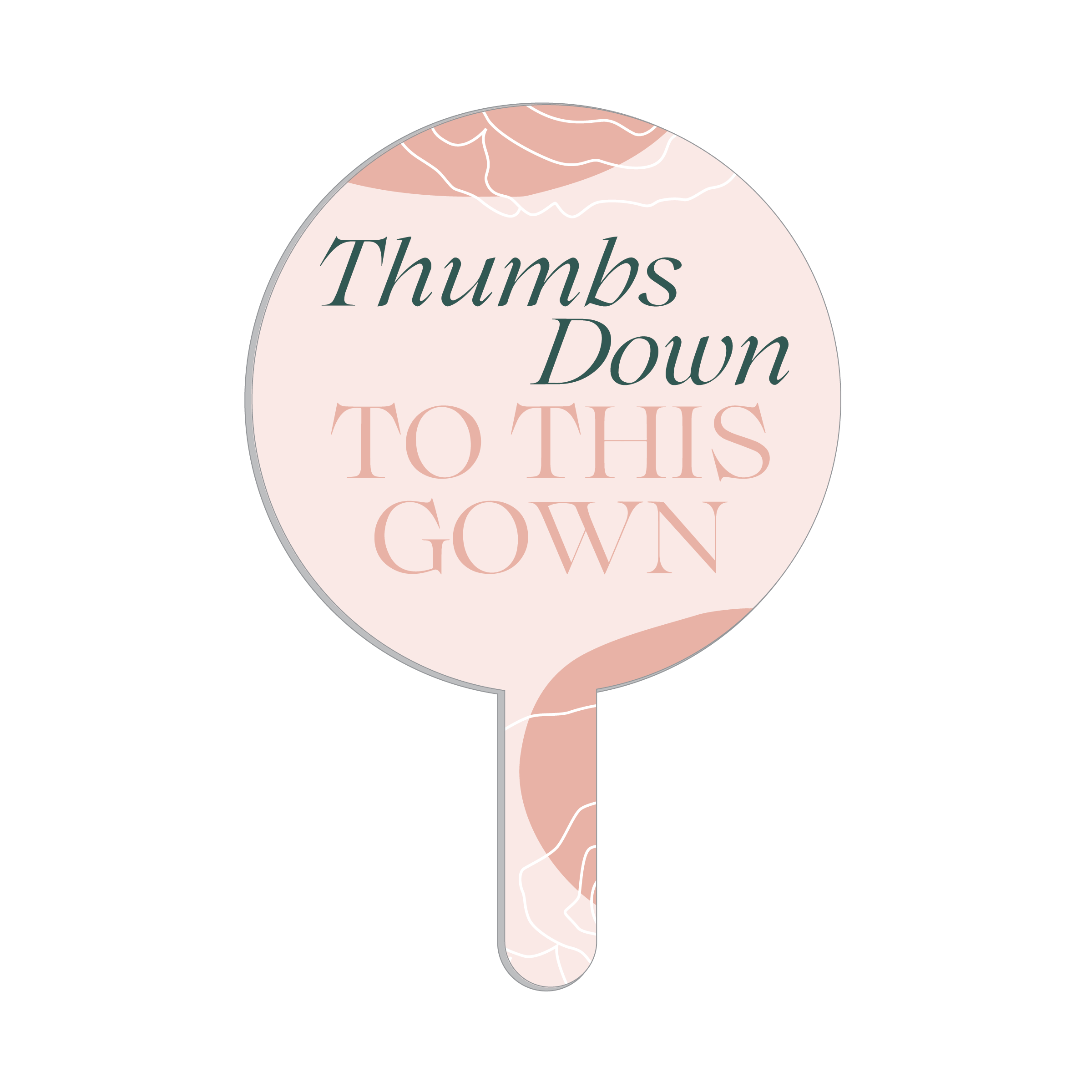 Thumbs Down To This Gown