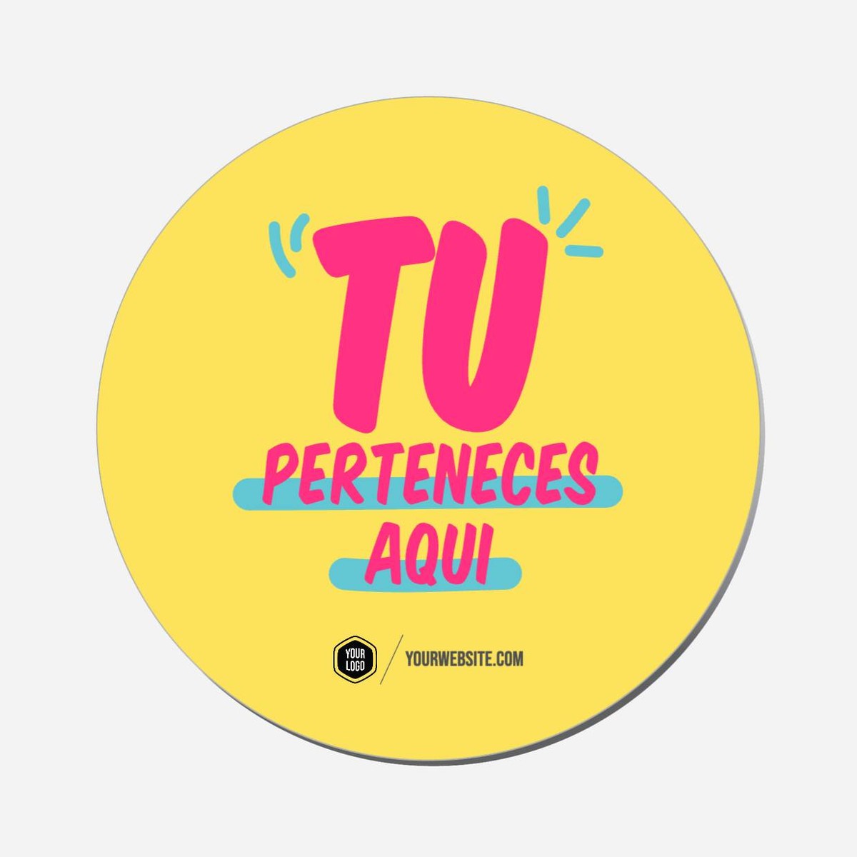 Tu Perteneces Aquí - Circle Shape Preview