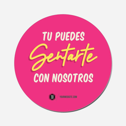 Tu Puedes Sentarte Con Nosotros - Circle Shape Preview