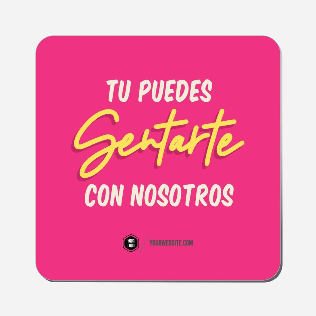 Tu Puedes Sentarte Con Nosotros - Classic Shape Preview