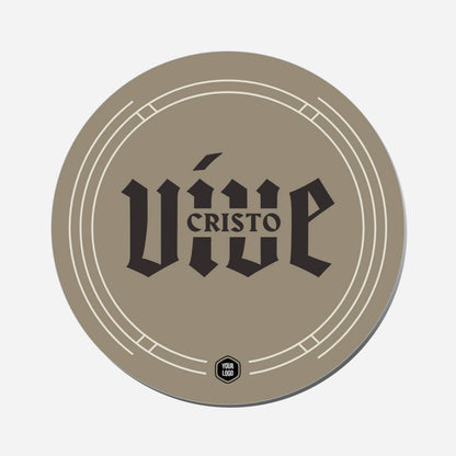 Vive Cristo - Circle Shape Preview