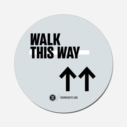 Walk This Way (Up) - Circle Shape Preview