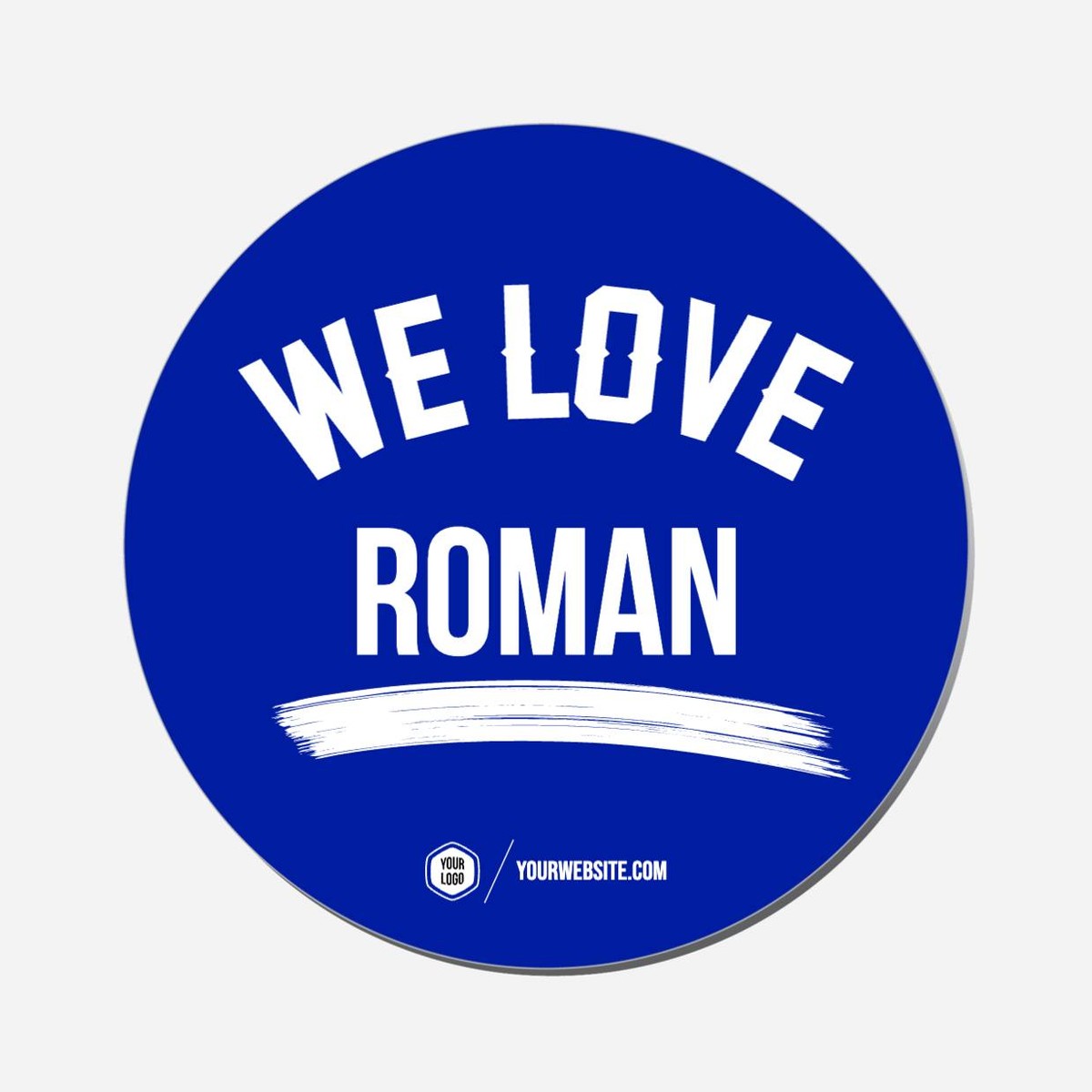 We Love Roman - Circle Shape Preview