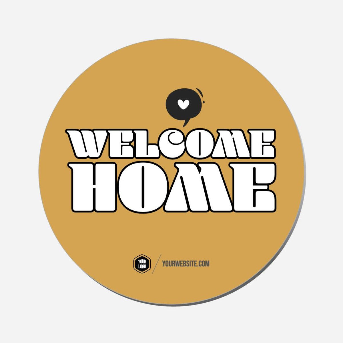Welcome Home - Circle Shape Preview