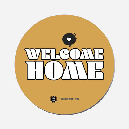 Welcome Home - Circle Shape Preview