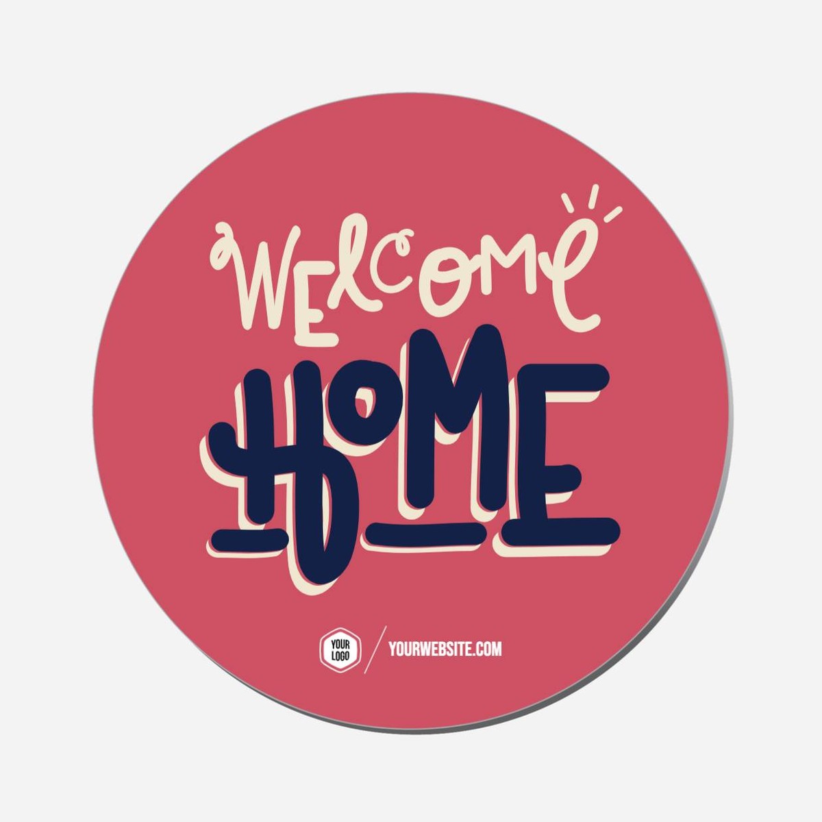 Welcome Home - Circle Shape Preview