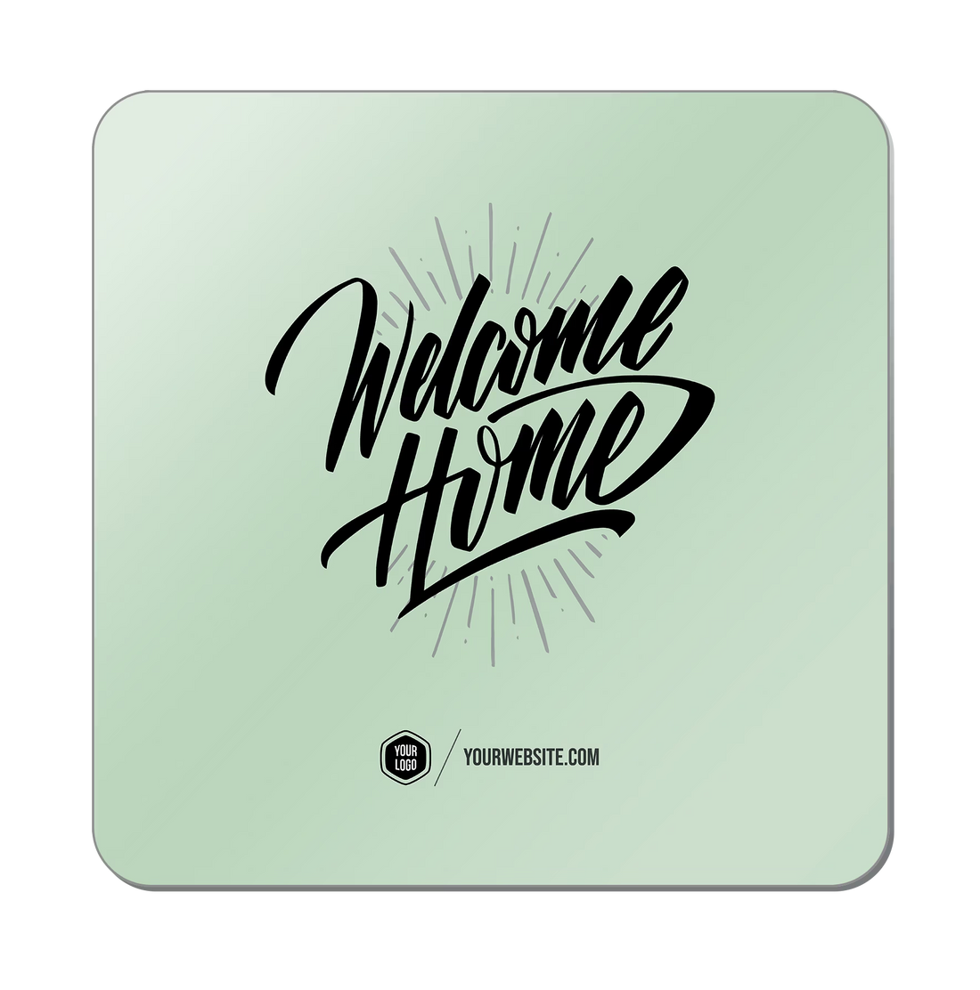 Welcome Home (Script) — Classic Popsigns