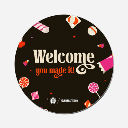 Welcome You Made It! - Circle Shape Preview