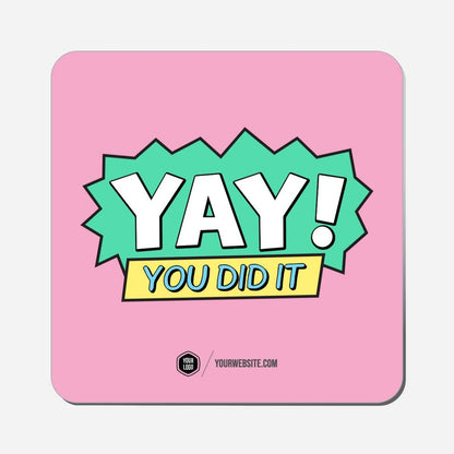 Yay! You Did It - Classic Shape Preview