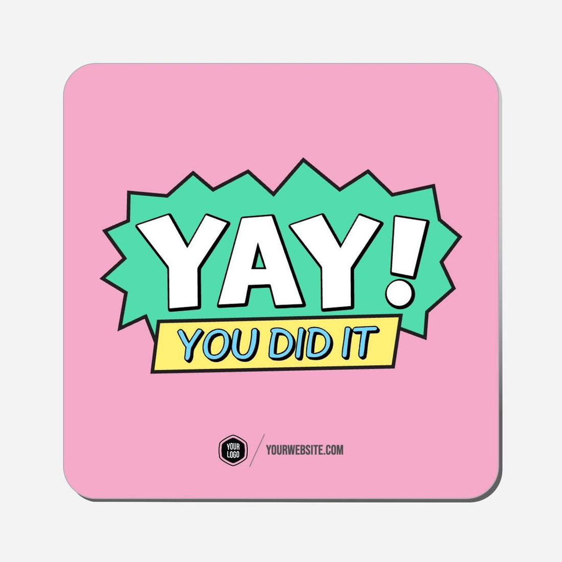 Yay! You Did It - Classic Shape Preview