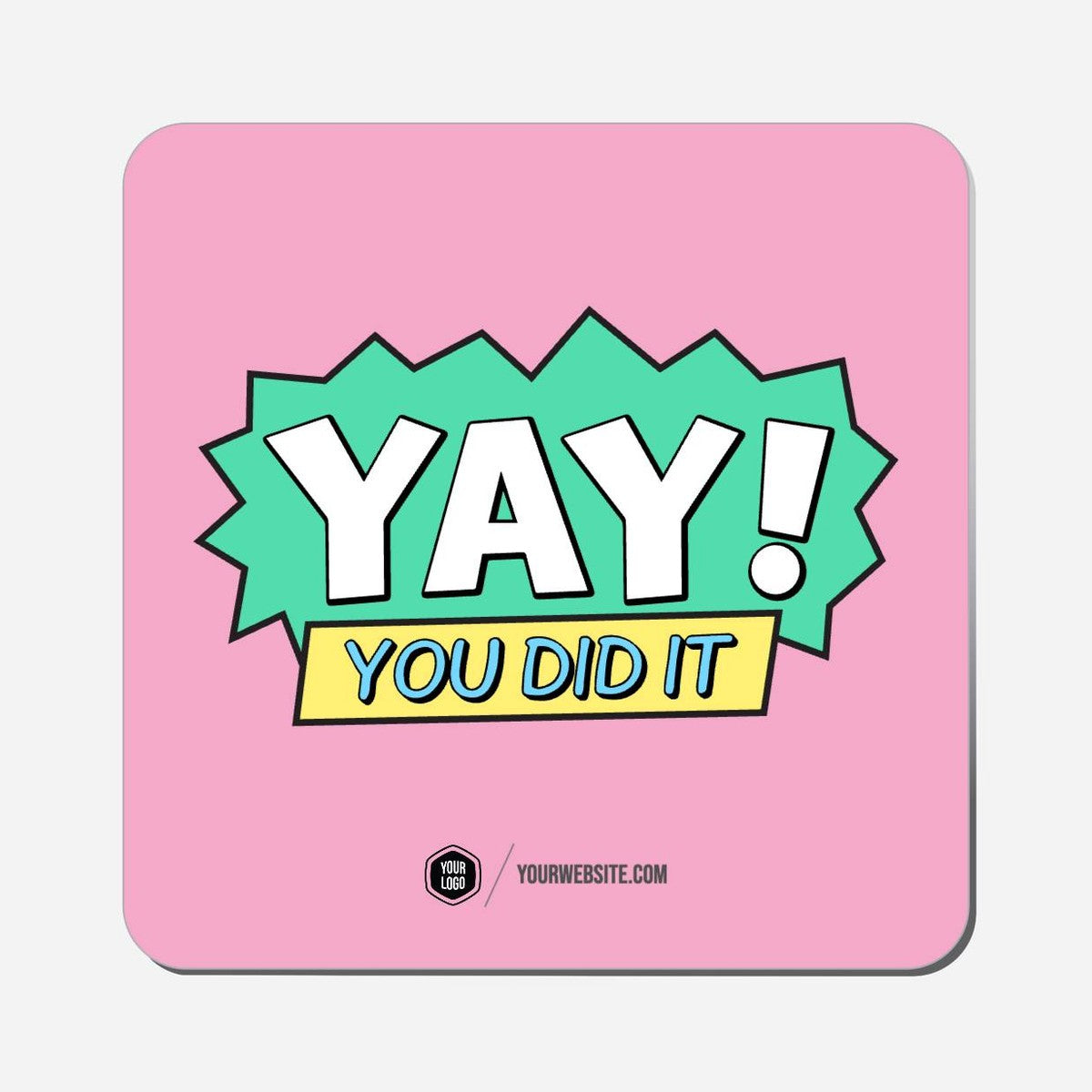 Yay! You Did It - Classic Shape Preview