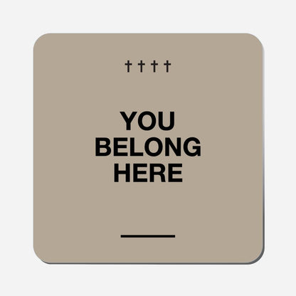 You Belong Here - Classic Shape Preview