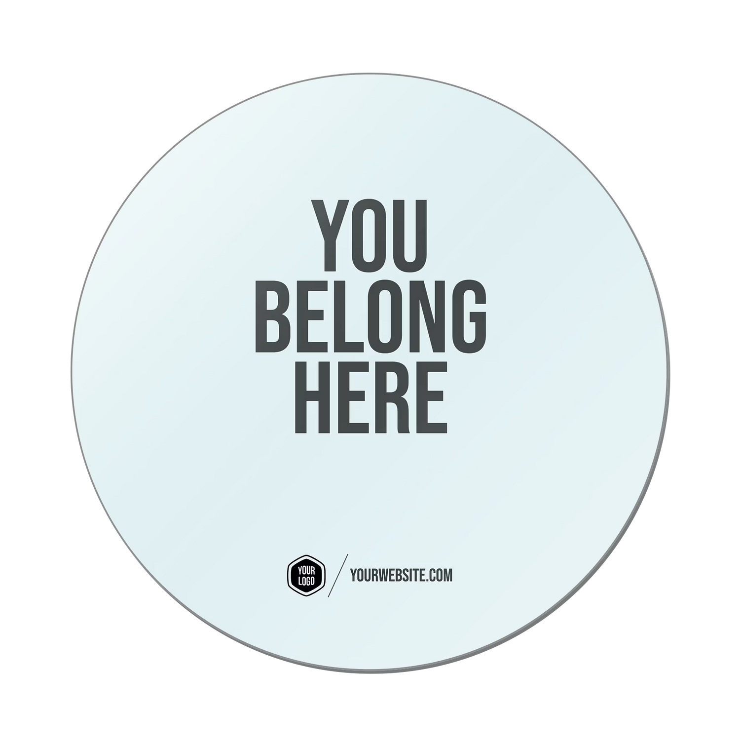 You Belong Here — Classic Popsigns